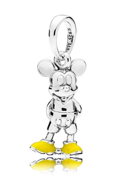Charm Pandora Disney, Pendente Classico Mickey Mouse 397394EN06